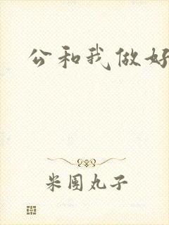 公和我做好爽封面
