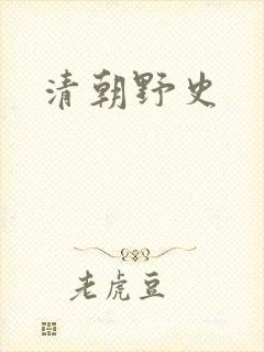 清朝野史