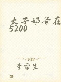 太子奶爸在花都5200