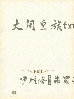 大周皇族txt