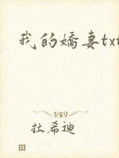 我的娇妻txt