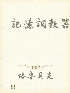 记忆调教器