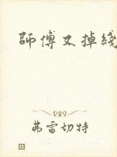 师傅又掉线了