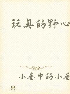 玩具的野心