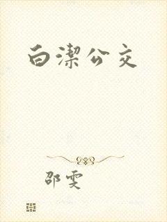 白洁公交封面