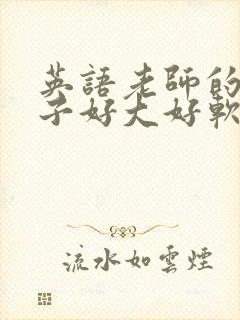 英语老师的小兔子好大好软水