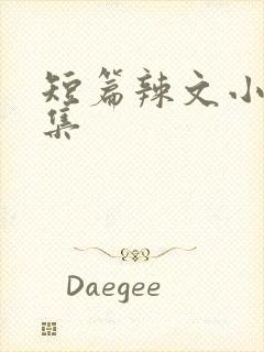 短篇辣文小说合集