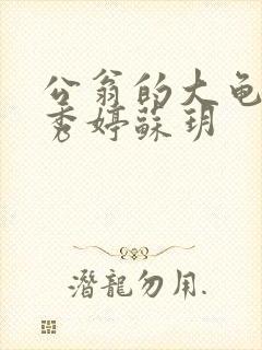公翁的大龟挺进秀婷苏玥