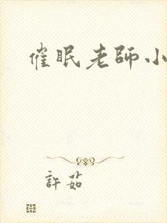催眠老师小说封面