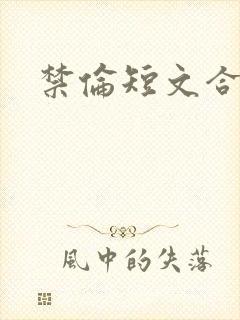 禁伦短文合集封面