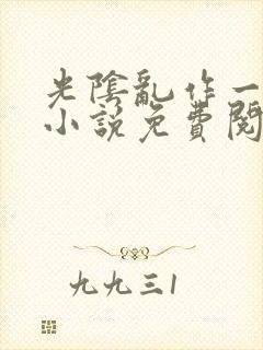光阴乱作一团的小说免费阅读