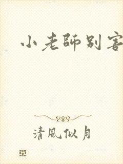 小老师别害羞封面