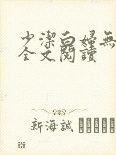 少洁白妇无删减全文阅读