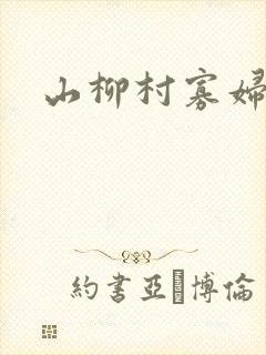 山柳村寡妇情史