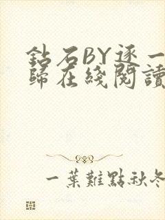 钻石BY逐一而归在线阅读封面
