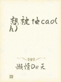 想被他cao(h)封面