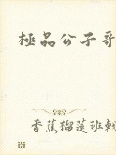 极品公子哥