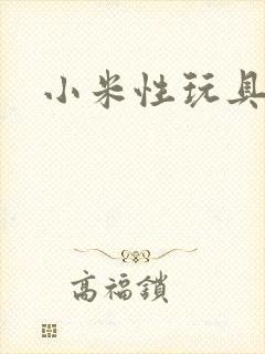 小米性玩具日记封面