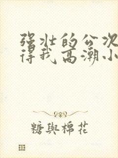 强壮的公次次弄得我高潮小说封面
