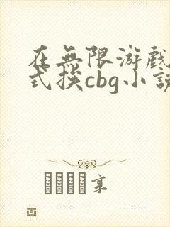 在无限游戏里花式挨cbg小说封面