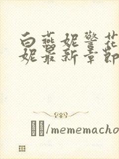 白燕妮警花白艳妮最新章节更新