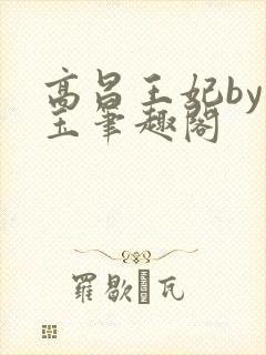 高昌王妃by黛玉笔趣阁封面