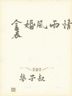 金婚风雨情演员表