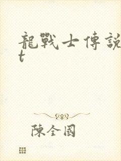 龙战士传说txt封面