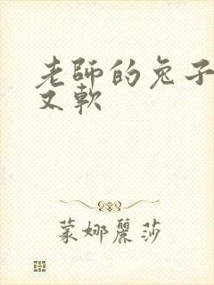 老师的兔子又大又软