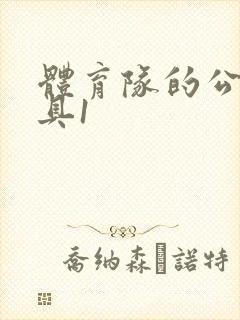 体育队的公用玩具1