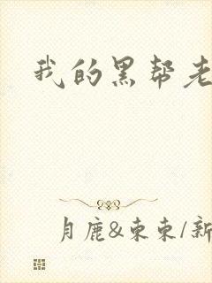 我的黑帮老公