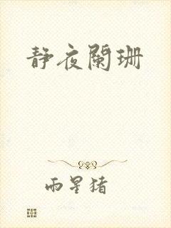 静夜阑珊