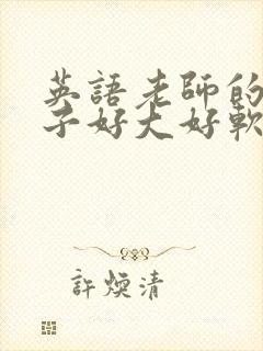 英语老师的小兔子好大好软水