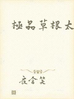 极品草根太子