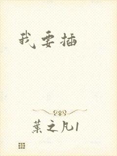 我要插封面