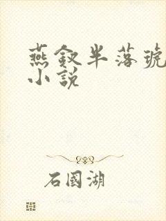 燕钗半落琥珀糖小说封面