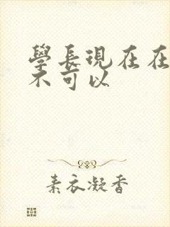 学长现在在上课不可以