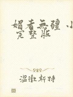 媚者无疆 小说 完整版
