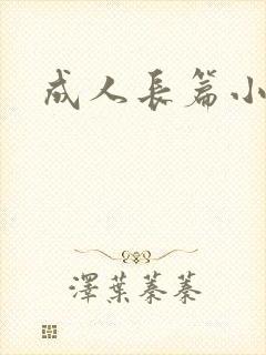 成人长篇小说