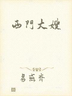 西门大嫂封面