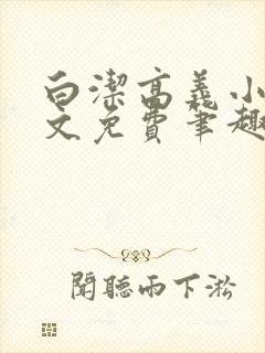 白洁高义小说全文免费笔趣阁在线阅读