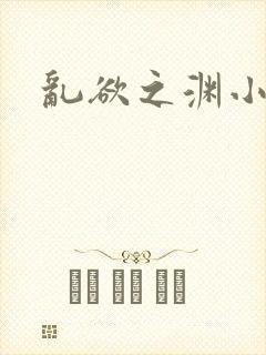 乱欲之渊小说封面