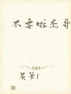 不要啦杰哥