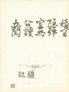 办公室隐婚免费阅读无弹窗笔趣阁封面