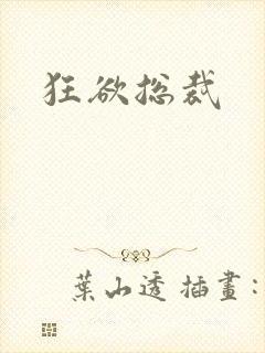 狂欲总裁封面
