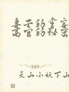 妻子的会客厅 高官的秘密