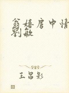 翁嬉房中情意浓刘敏封面