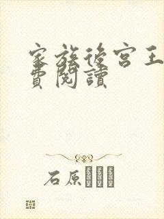 家族后宫王越免费阅读封面