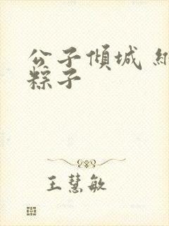 公子倾城 维和粽子