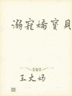 溺宠娇宝贝封面
